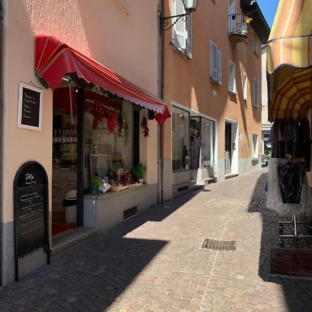 公寓 Ascona, Casa Collegio - Im Zentrum, Am Maggiore 阿斯科纳